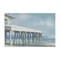 Stupell Industries Extended Pier over Beach Canvas Wall Art Design by Liz Jardine